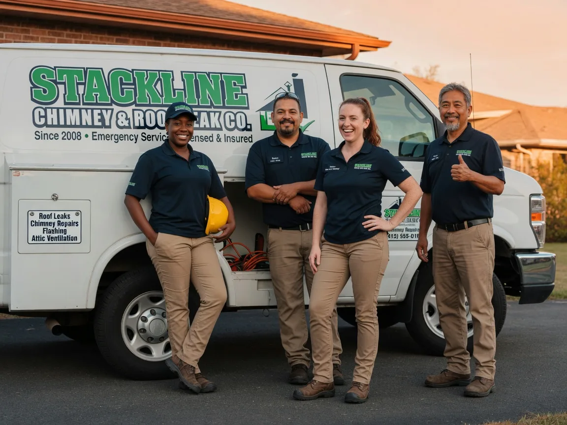 Chimney flashing repair company in Bloomingburg, OH